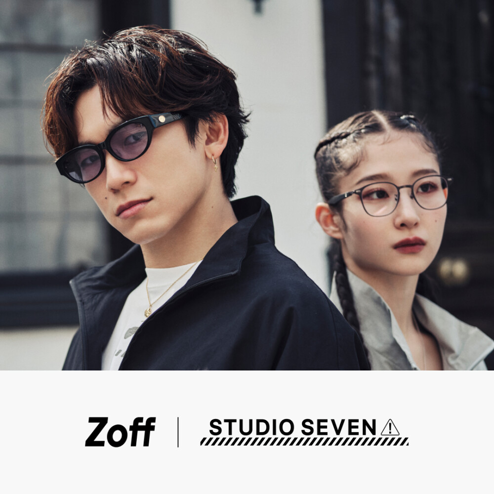 メガネ屋ゾフ×EXILE NAOTOが手掛けるブランド「STUDIO SEVEN」のコラボレーション第2弾😎🎉