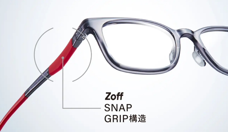 ゴルフでの使用もオススメ😎✨究極の快適性を追求したメガネフレーム設計「Zoff SNAP GRIP」