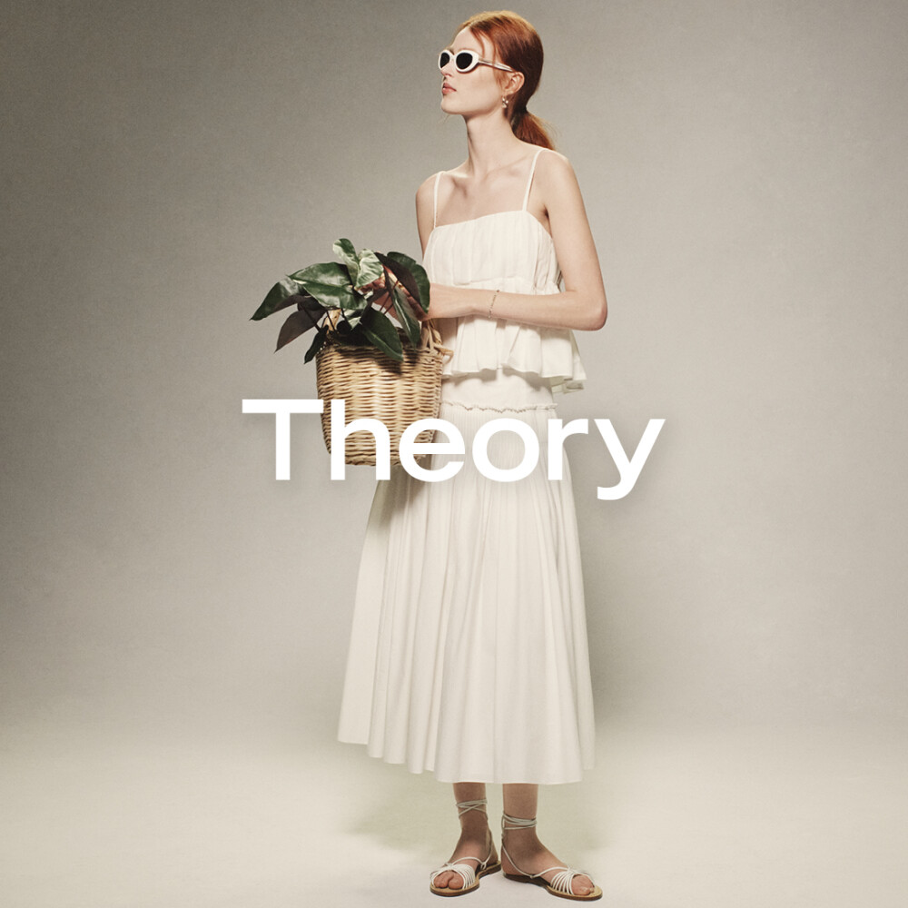 【ウォッシャブルで快適】Theory夏の新素材