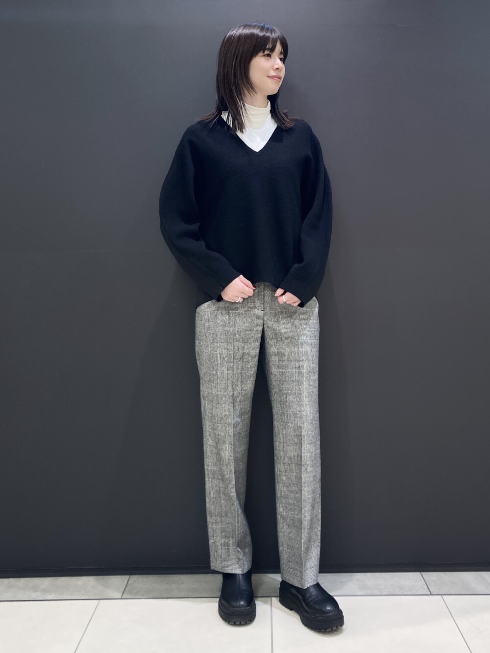 異素材ニットのご紹介