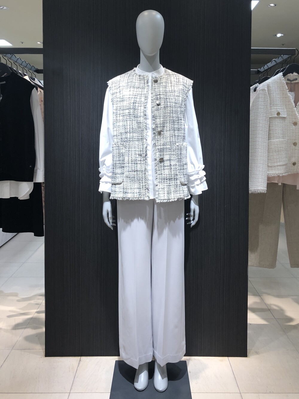 【新作】ツイードベスト