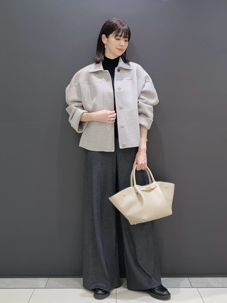 美品】Theory セオリー XS Pコート ショート丈 しっかり生地