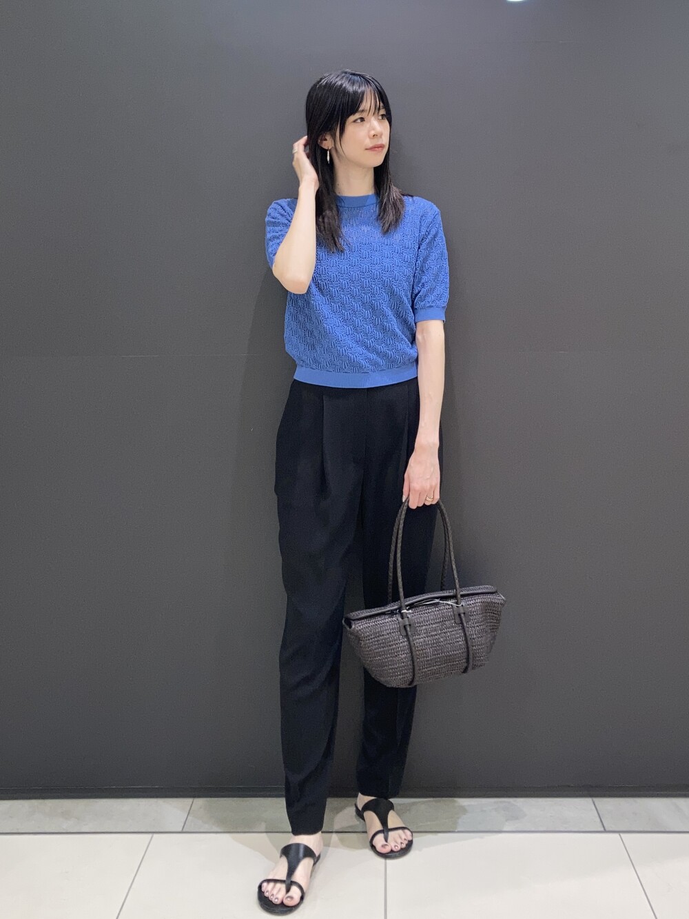 夏の新作トップスのコーディネート♪