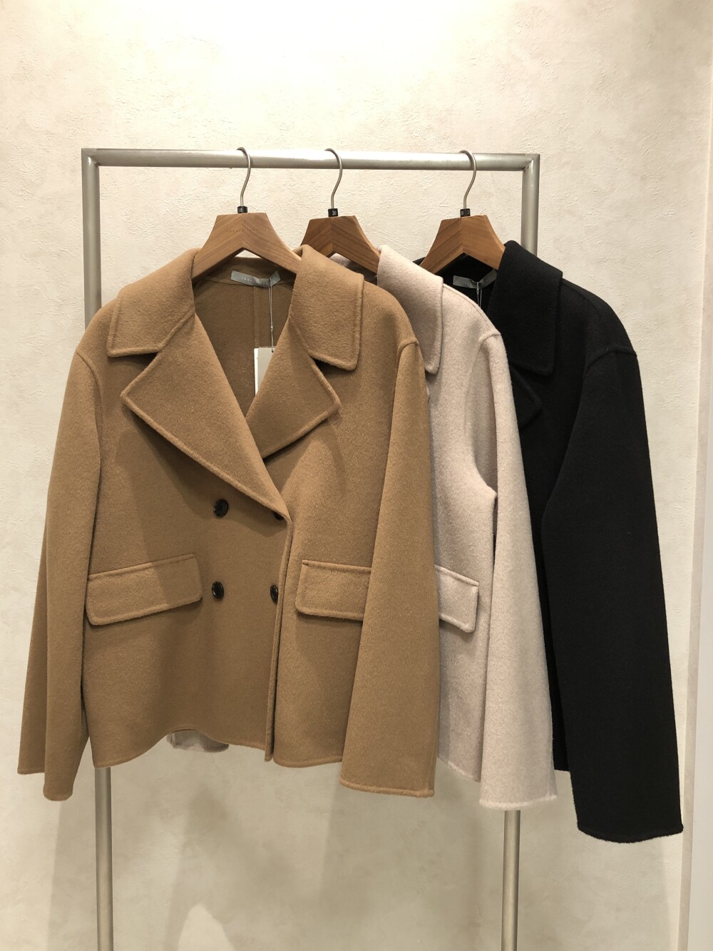 【先行入荷！】Pコート風ショートコート