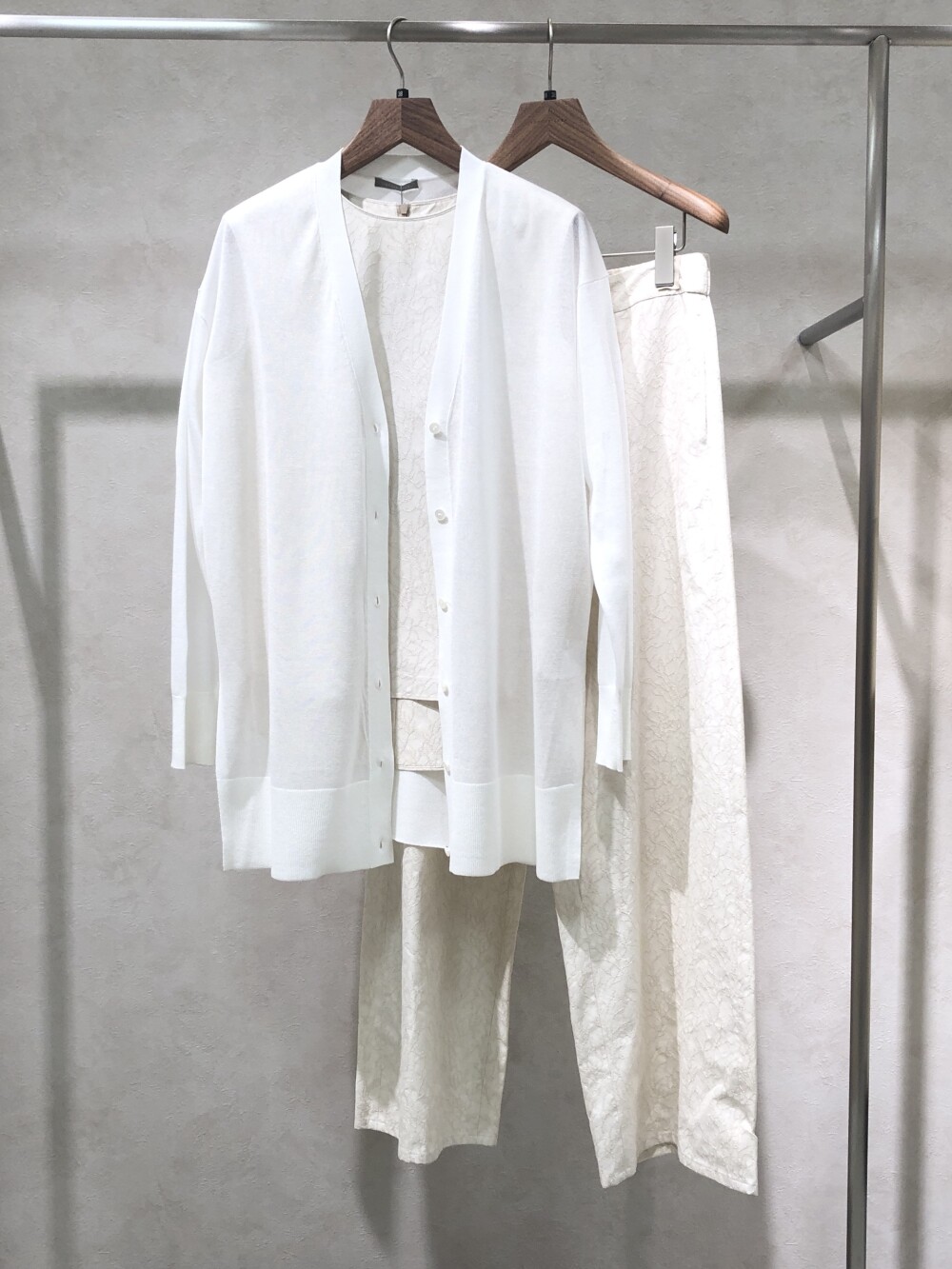 【セットで欲しい！】ジャガード刺繍セットアップ