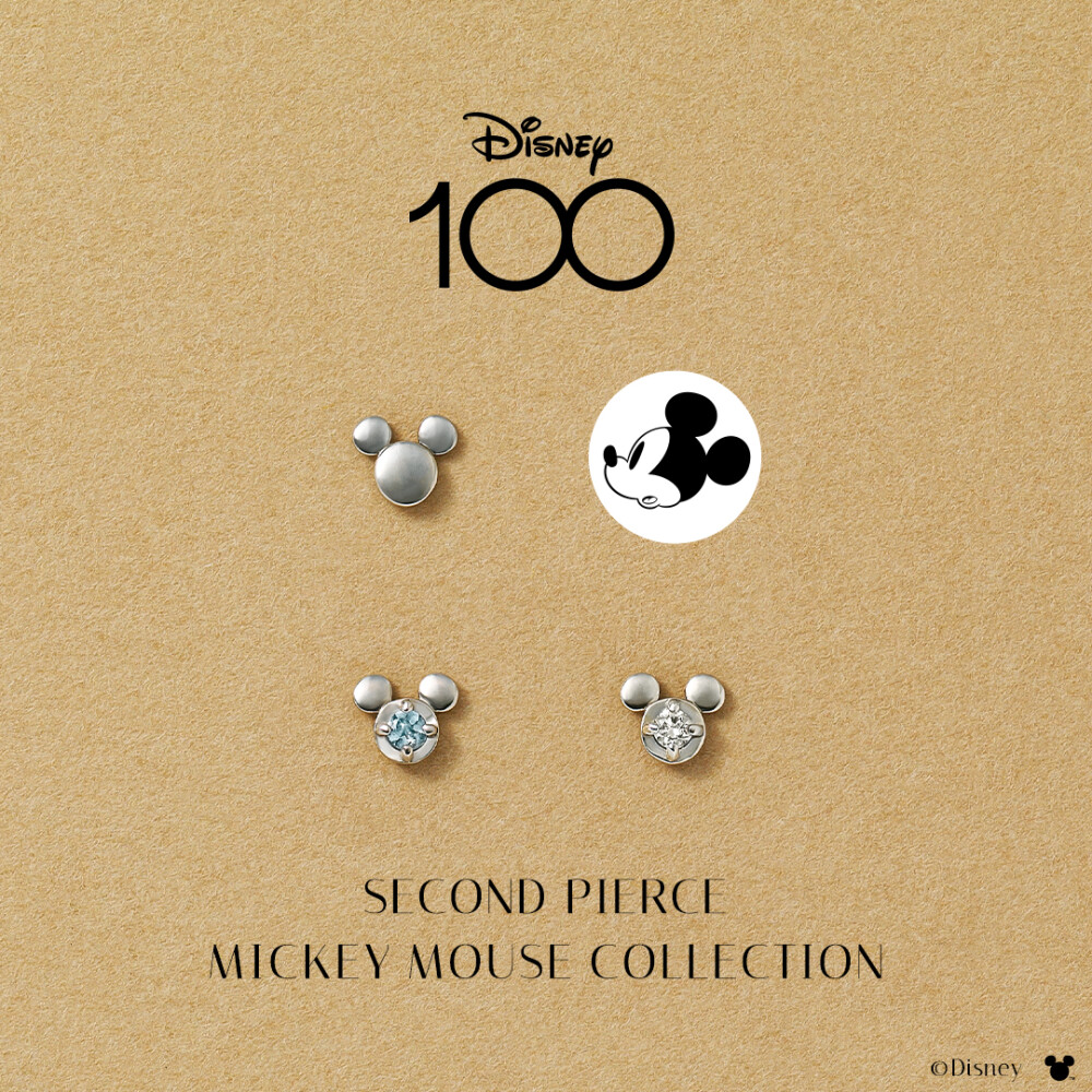 TAKE-UP × Disney 100周年 コレクションジュエリー