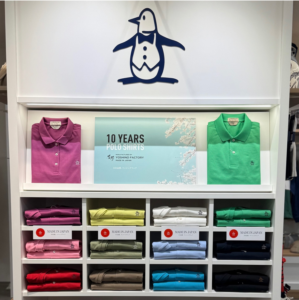 10 YEARS POLO SHIRTS 🐧マンシングウェア