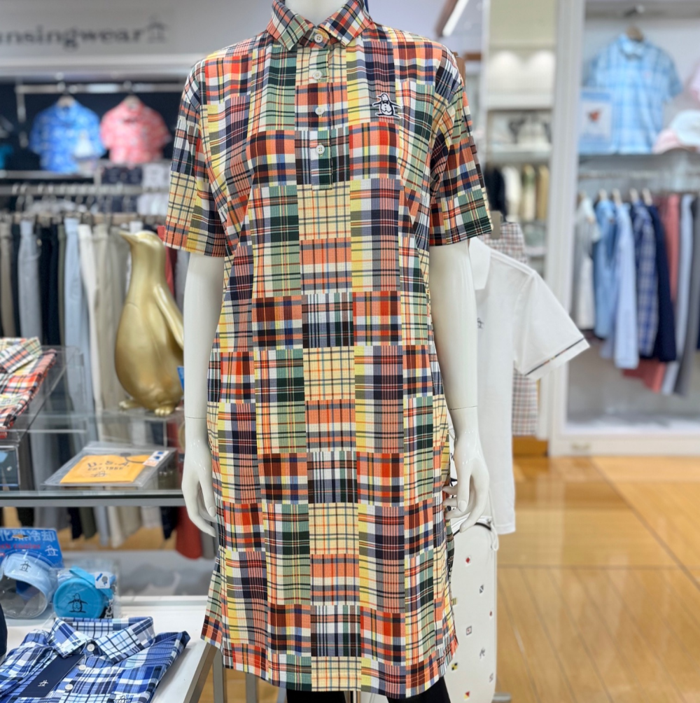 夏にピッタリなマドラスチェックワンピース👗