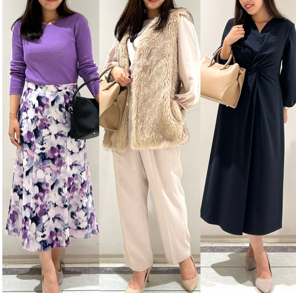 【オフィスでもお洒落に】秋の通勤服style