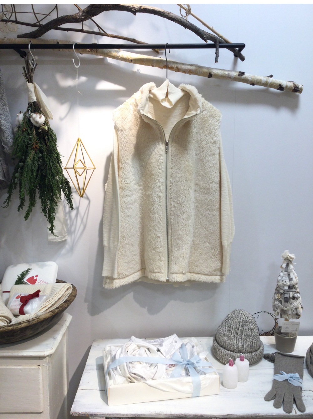 タイプライターリバーシブルベスト