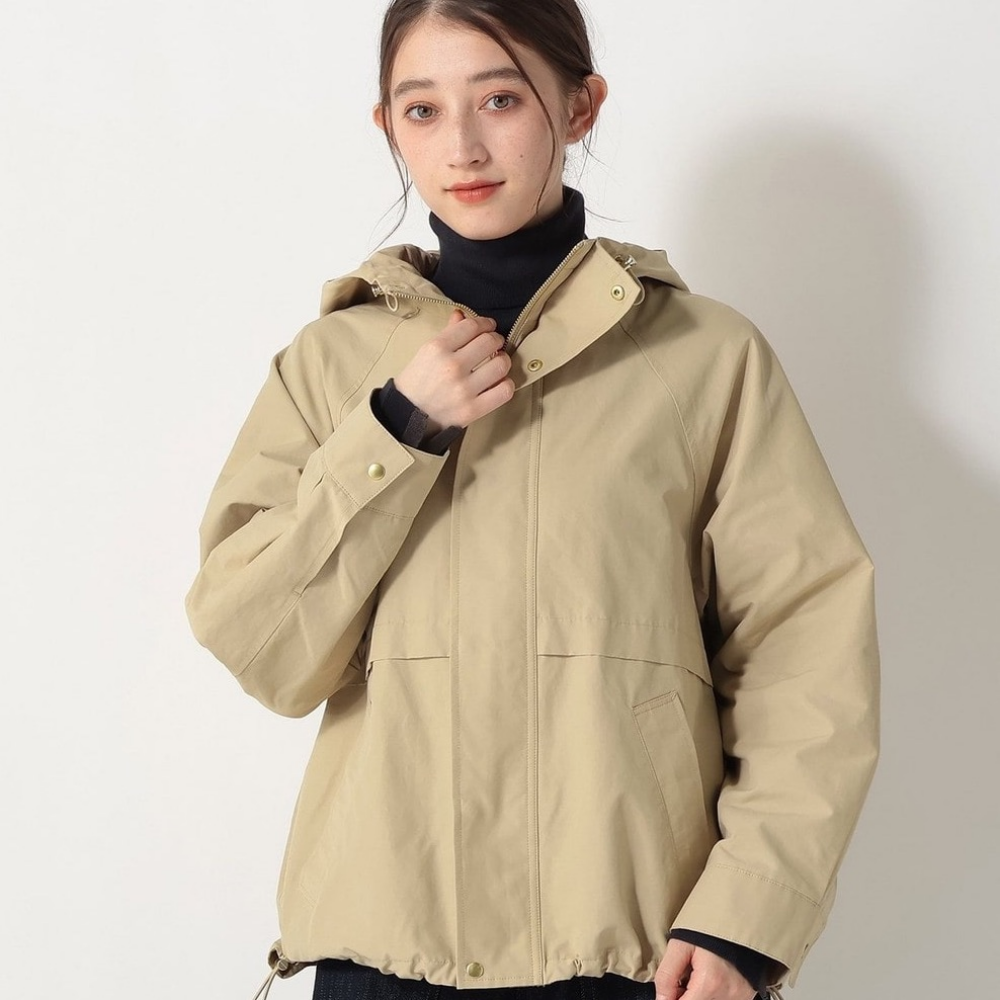 今の季節にオススメ！防花粉フードジャケット