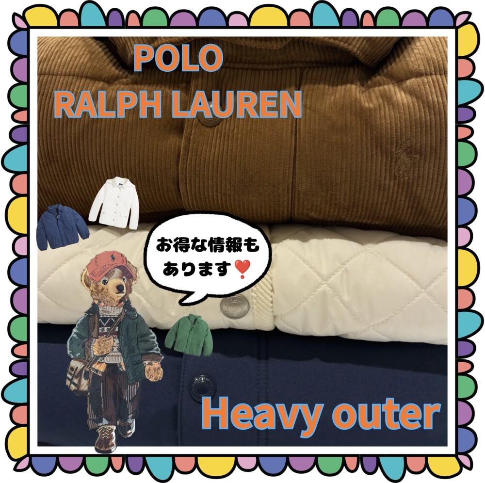 アウター特集②ヘビーアウター👕🌟