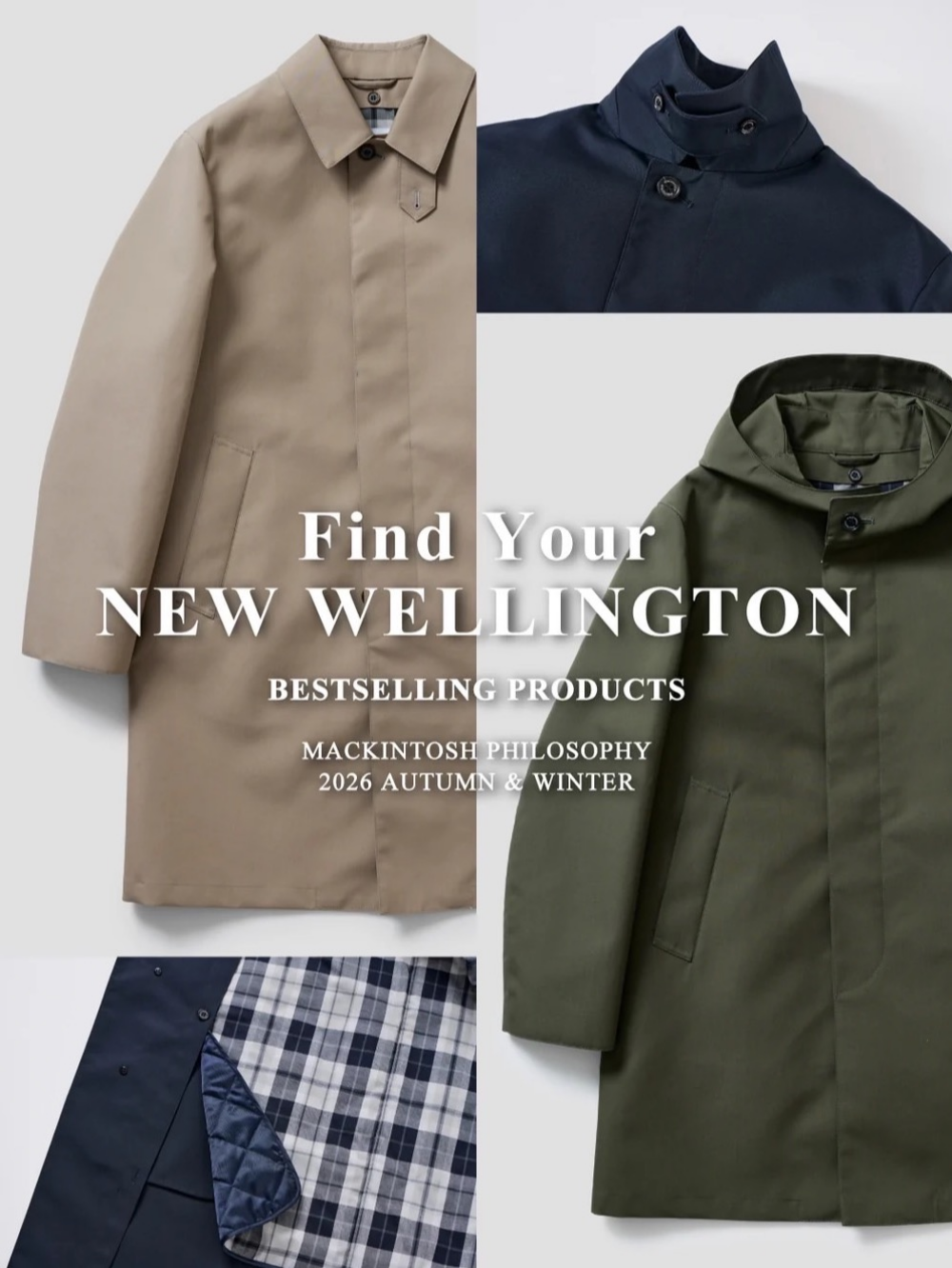 🆕WELLINGTONコート入荷