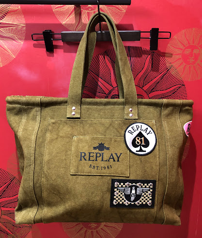 REPLAＹ！ワッペントートバッグ！