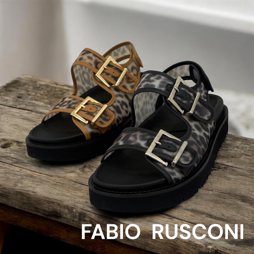 ‘eir  【FABIO  RUSCONI  新作サンダル】