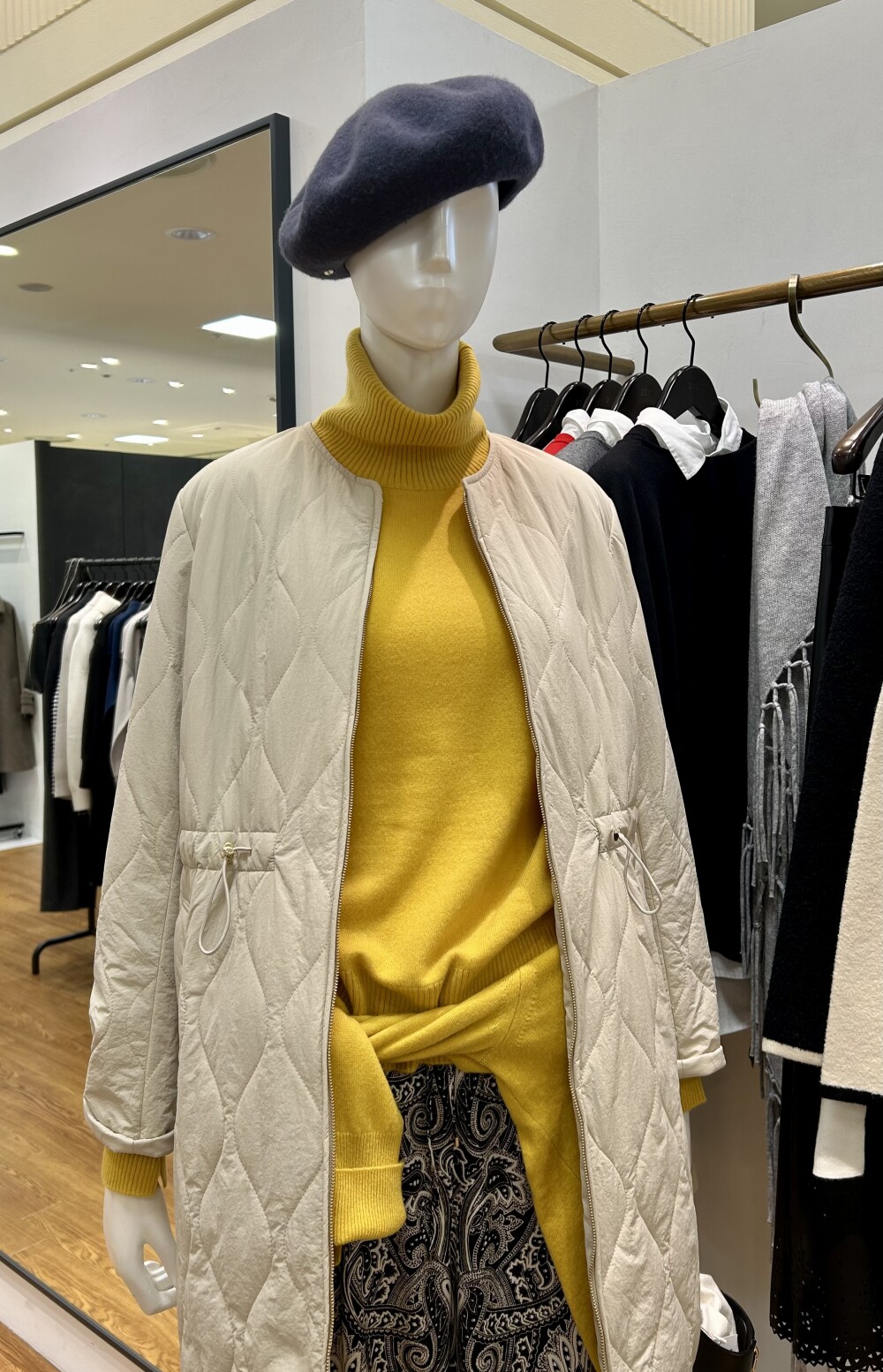 毎年大人気の中綿ブルゾン〜新登場！ロングタイプ