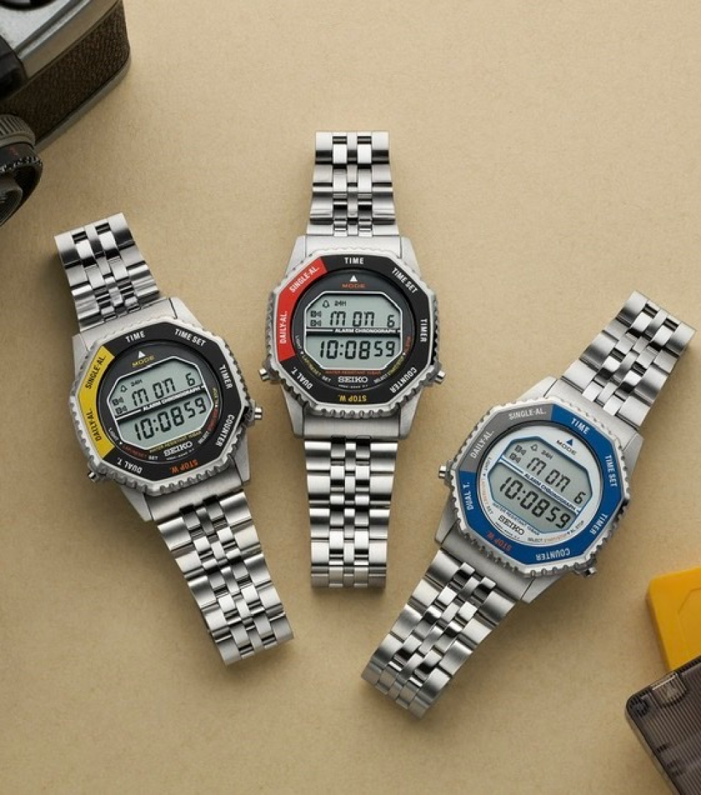 【セイコー セレクション】ベゼルを回してモード選択!1980年代のデジタルクォーツが復刻デザインで新登場✨