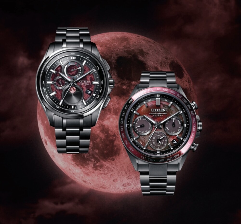 〈シチズン〉皆既月食をテーマにした限定モデルが新登場✨