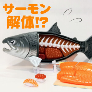 サーモン解体パズル！？