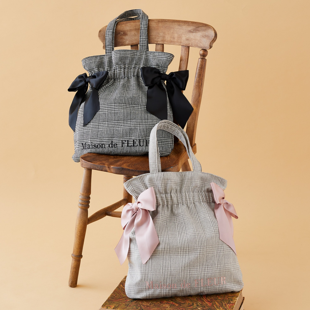 人気のダブルリボントートに新デザインが登場🎀