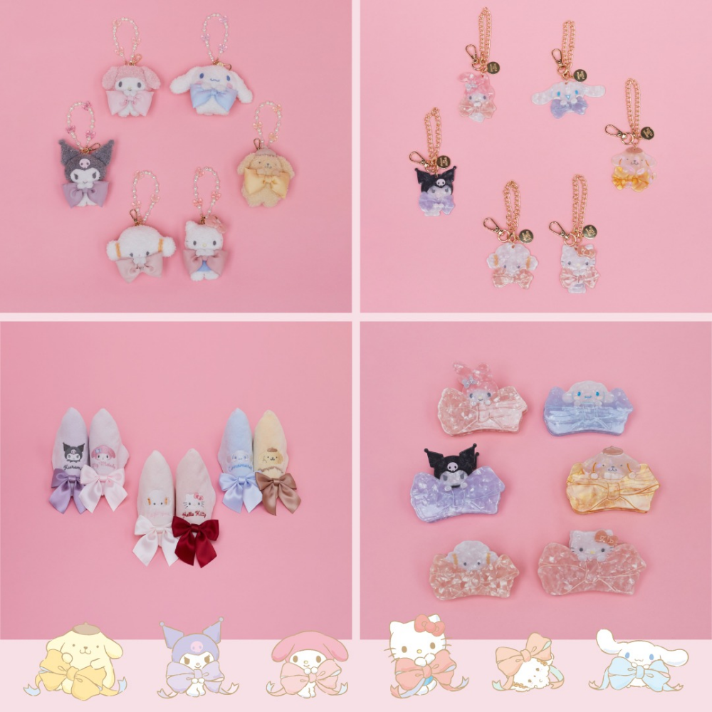 新作コラボコレクション♪サンリオキャラの小物アイテム多数登場🎀