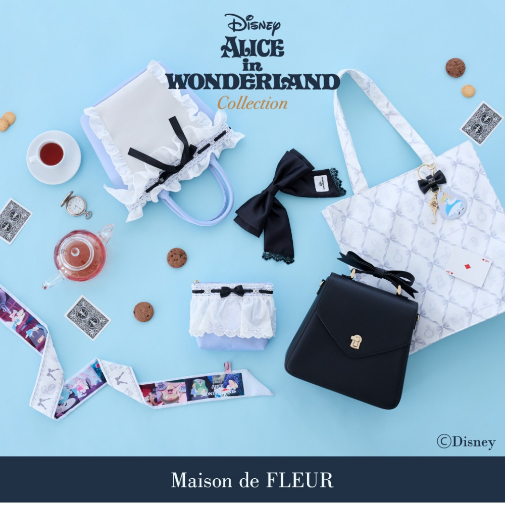 ふしぎの国のアリス公開75周年を記念して、  特別なコレクションが登場🎀