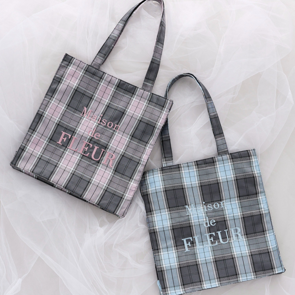 月替わりトートから上品なチェック柄が登場🎀