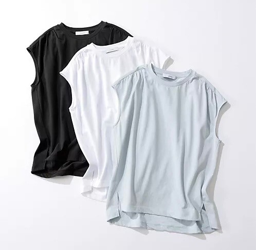 【旬顔のフレンチスリーブTシャツ】