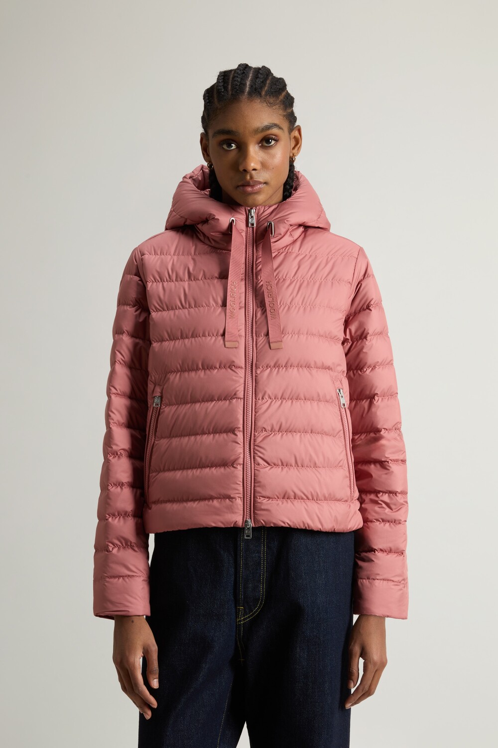 【WOOLRICH】2025 新作 キルテッド フーデッド ジャケット / QUILTED HOODED JACKET