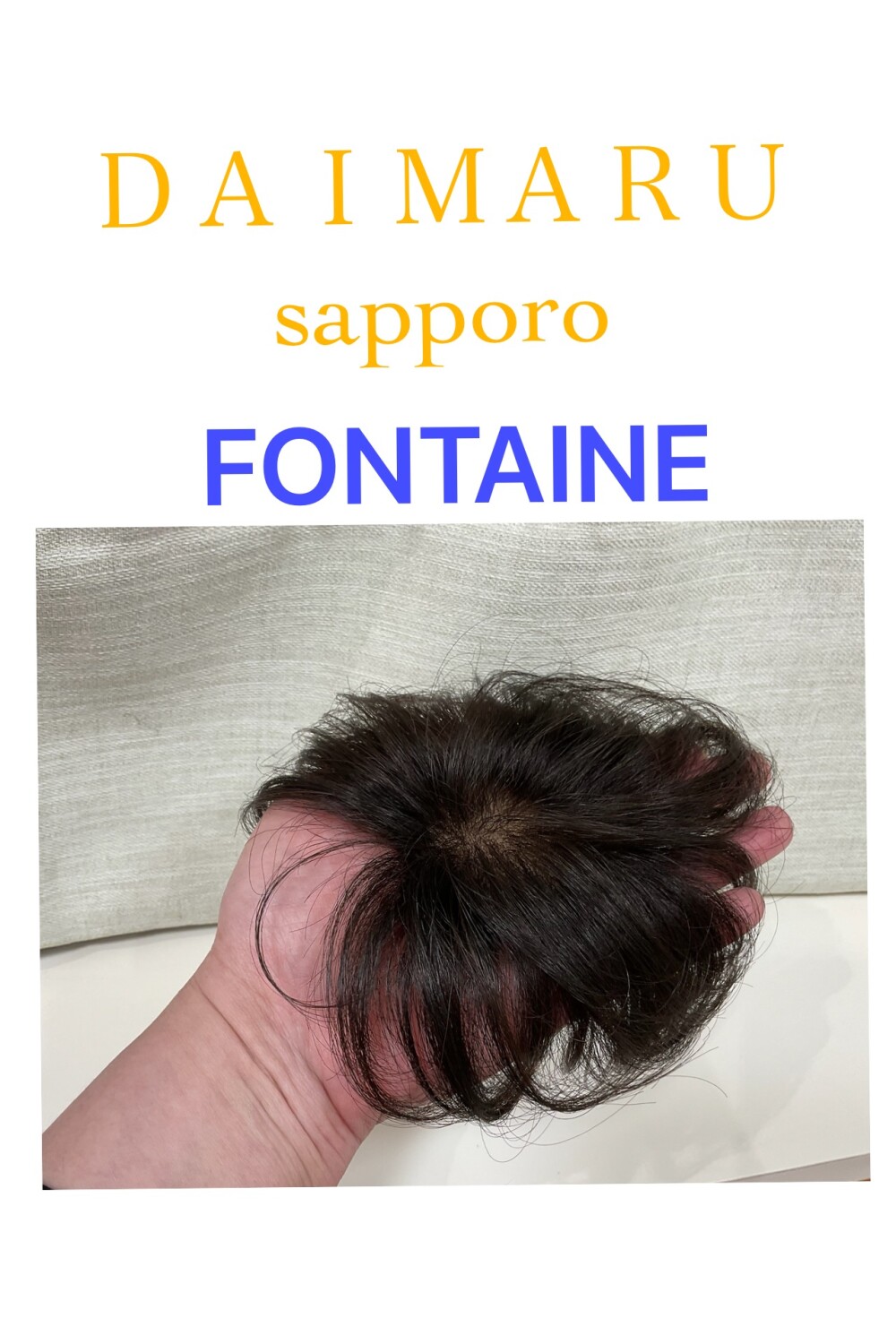 フォンテーヌ　✨春の部分ウィッグ✨