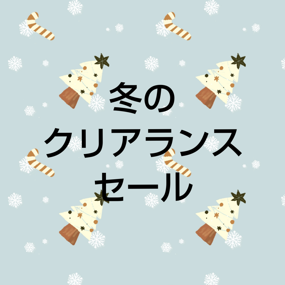 ⛄️冬のクリアランスセール開催中⛄️