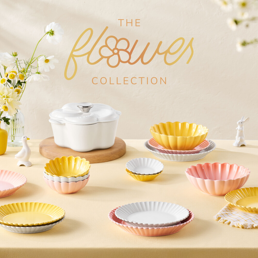 【予告】ル・クルーゼ「フラワーコレクション」発売
