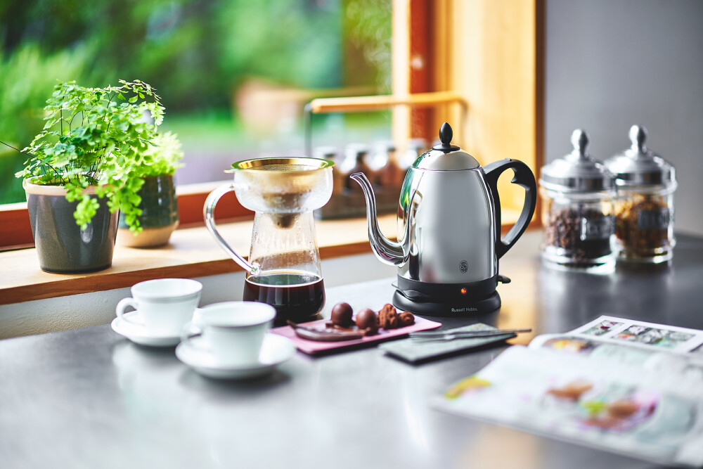 ずっと変わらずに愛され続けてきたケトル「ラッセルホブス カフェケトル」