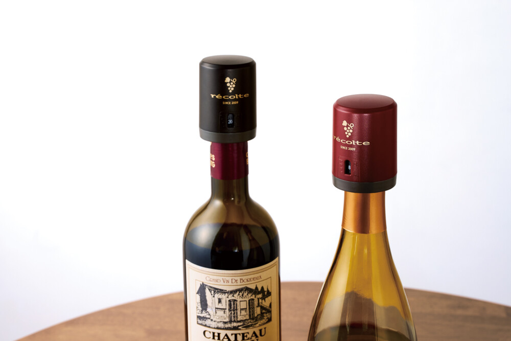 飲みかけのワインをおいしくキープ！「レコルト ワインキーパー」