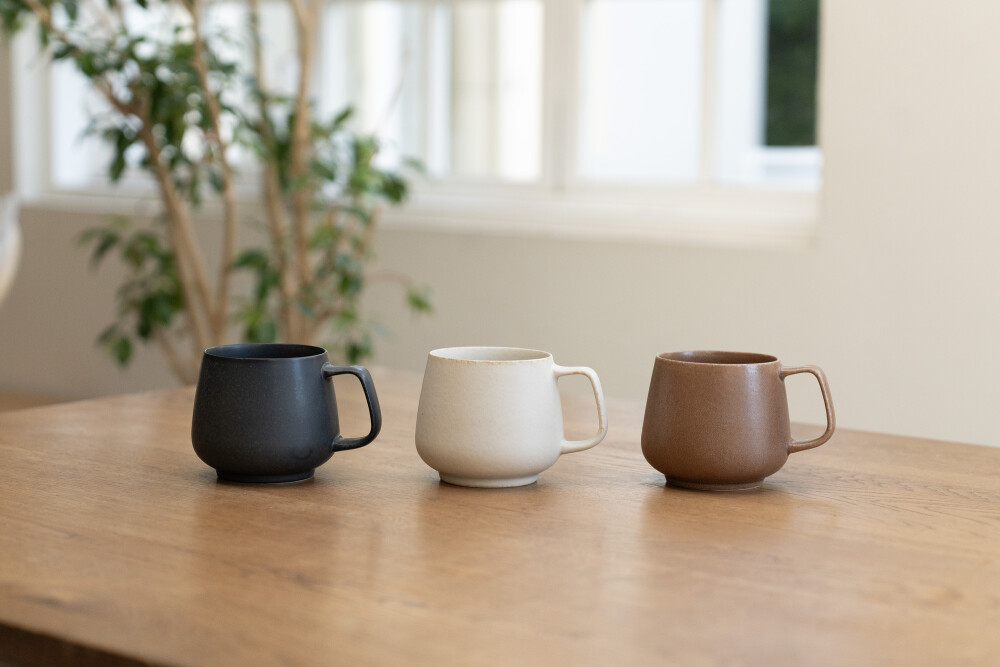 ワイングラス発想のマグ「HARIO Note MUG（ノートマグ）」