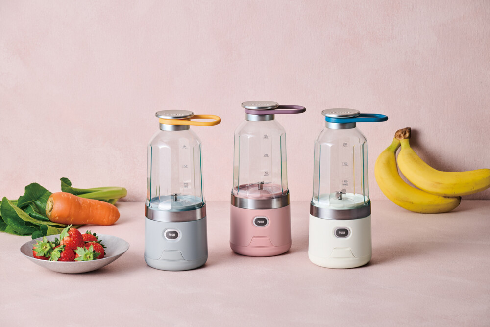 美しく、自由に。 コードレスなブレンダー「レコルト コードレス ソロブレンダ－」