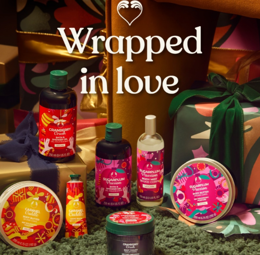 ザボディショップ　新発売　HOLIDAY COLLECTION 2025