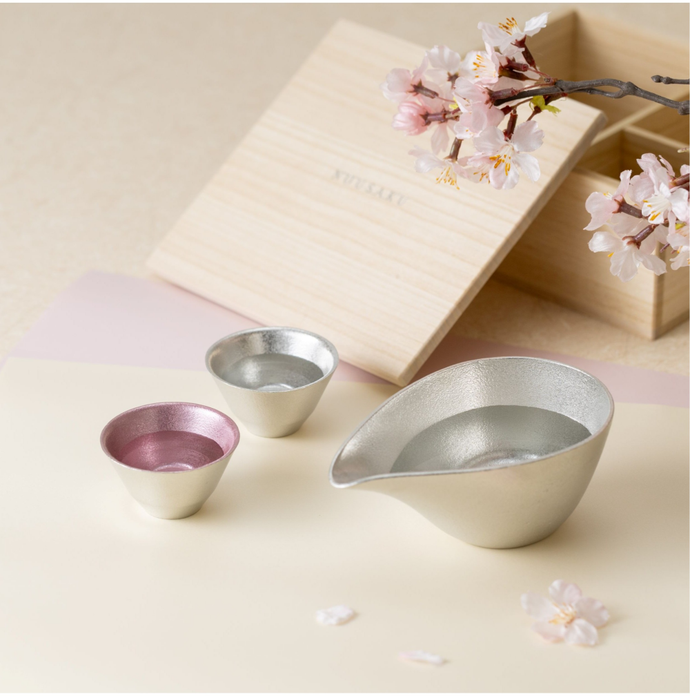 【能作】春の贈り物 ～ 桜シリーズ　≪ギフトセット≫