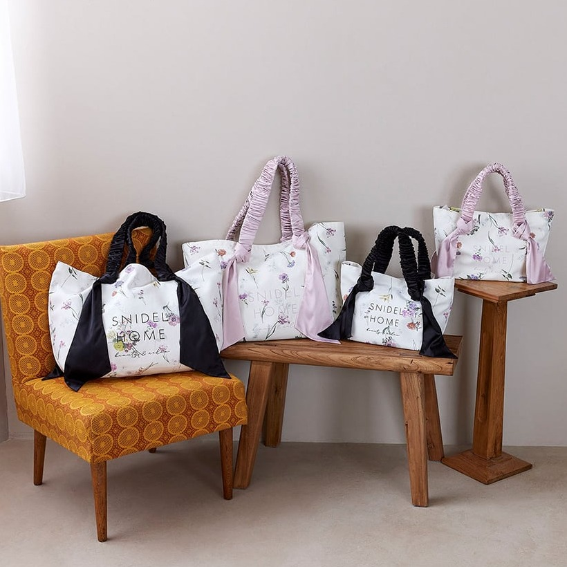 【SNIDEL HOME】定番のトートバッグからフラワー柄が新登場🌸✨