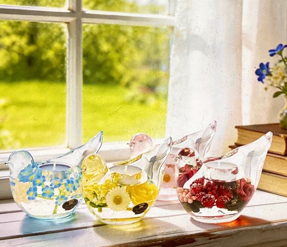 幸せを運ぶ🕊バードキャンドル