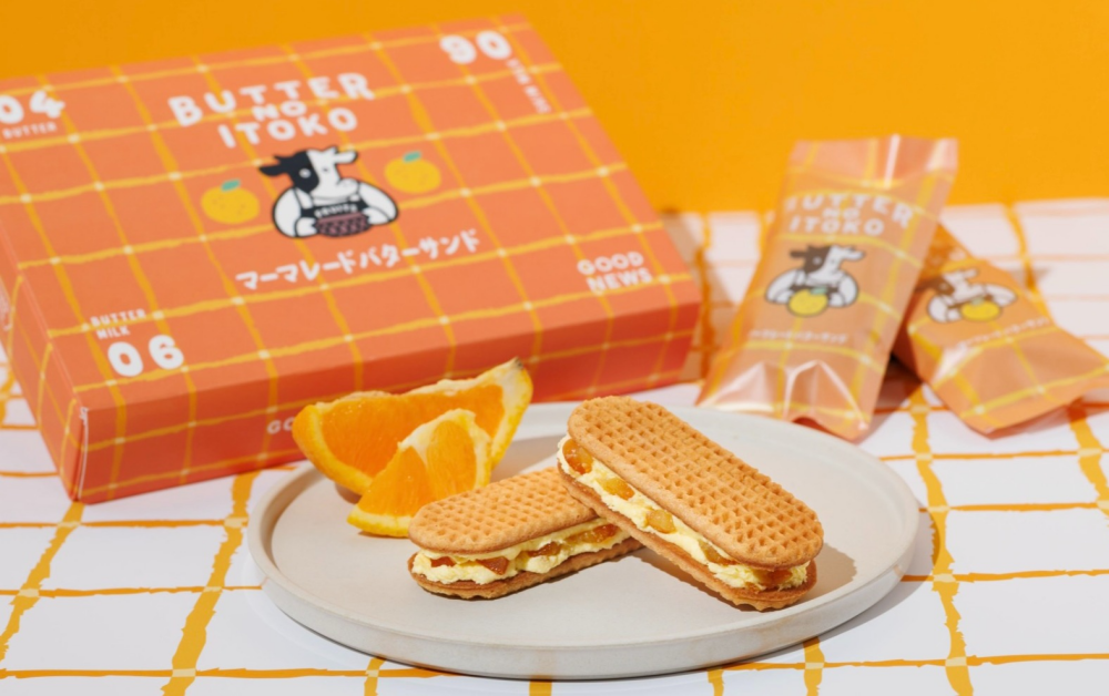 【北海道バターのいとこ】新作！夏のご褒美マーマレードバターサンド✨