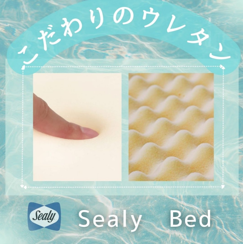 ◇シーリーベッドこだわりのウレタン◇詰め物の違い