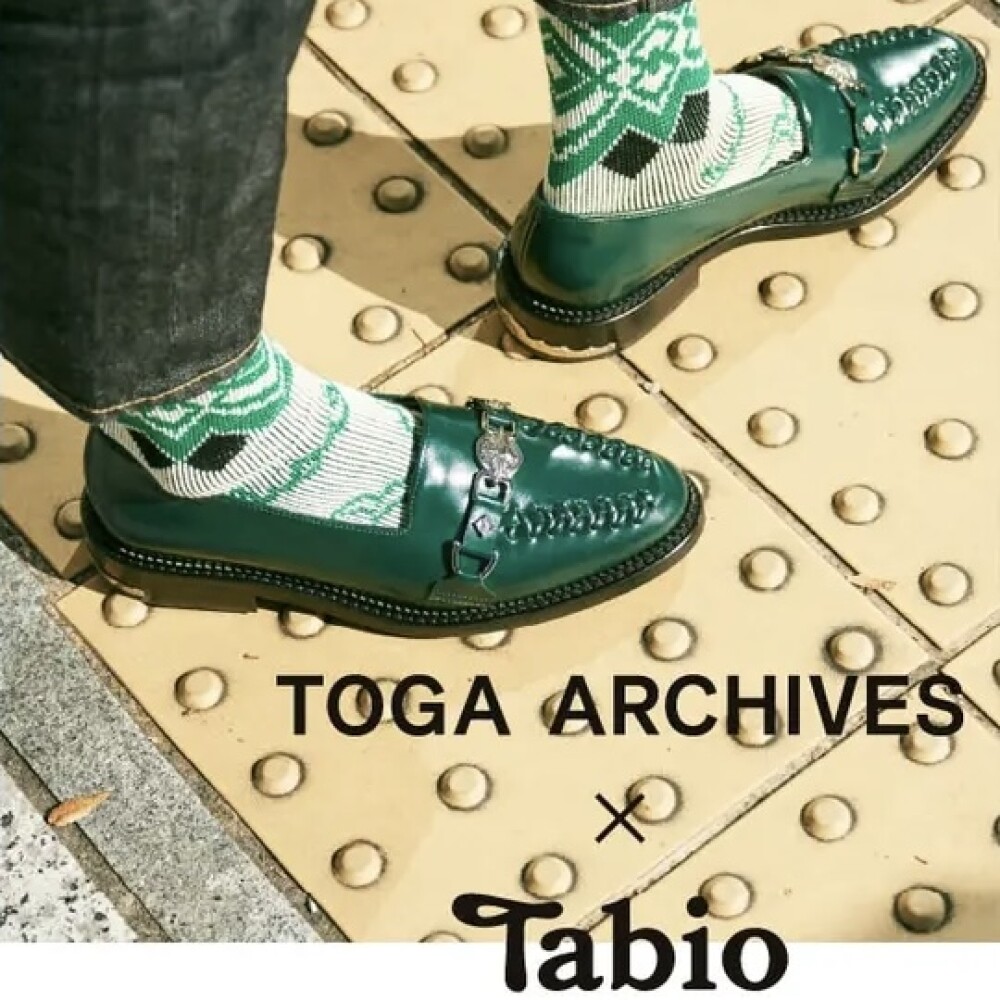 《予告》TOGA × Tabio コラボソックス発売