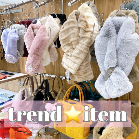 🎀エコファーマフラーのご紹介🎀【Love❤︎zakka!】 | 婦人洋品売場