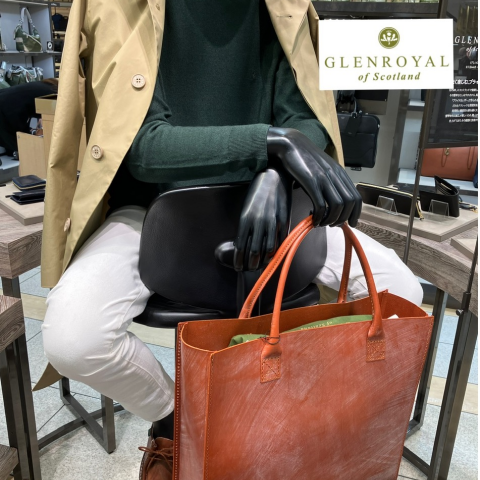 スコットランド発‼️ブライドルレザー【GLENROYAL/グレンロイヤル】 | 紳士洋品・バッグ売場 | 大丸札幌店公式 SHOP BLOG