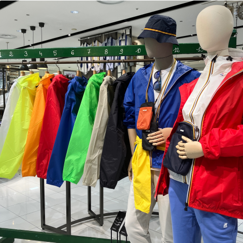 オーシャンズ限定　 K-WAY クアトロコラボ　シェル　レインウェア main_image_72fcdc0535c9db4f8ed