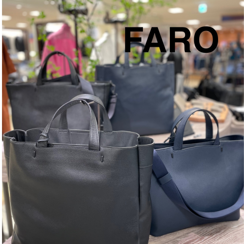 雨や汚れに強いオリジナルレザー‼️【FARO/ファーロ】 | 紳士