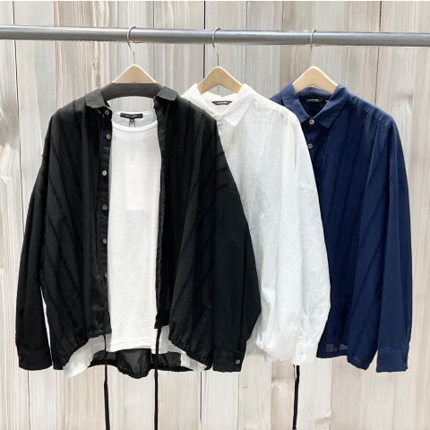 NEW】甘ボイルワッシャーシャツブラウス | パドカレ | 大丸札幌店公式