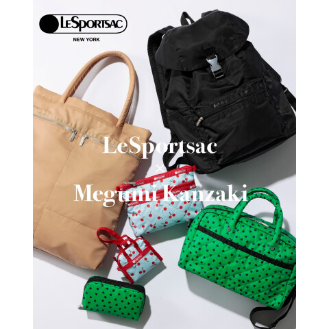 不毛の大地 通常版 SLC ボーダーレス 英語 4枚 匿名配送 LeSportsac × Megumi Kanzaki 美容家・神崎恵さんとのコラボ