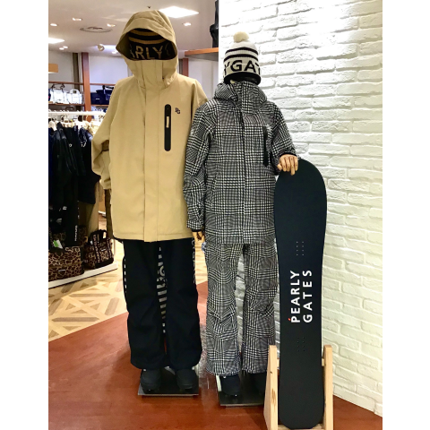 スノーボードウェアのご紹介❄️✨ | パーリーゲイツ | 大丸札幌店公式